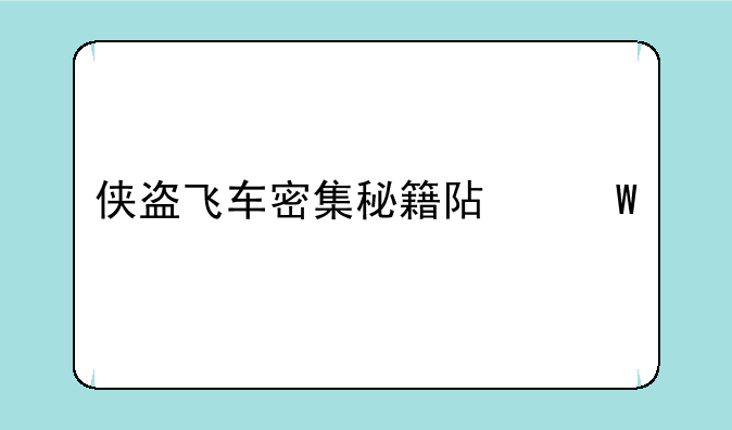 侠盗飞车密集秘籍阿帕奇